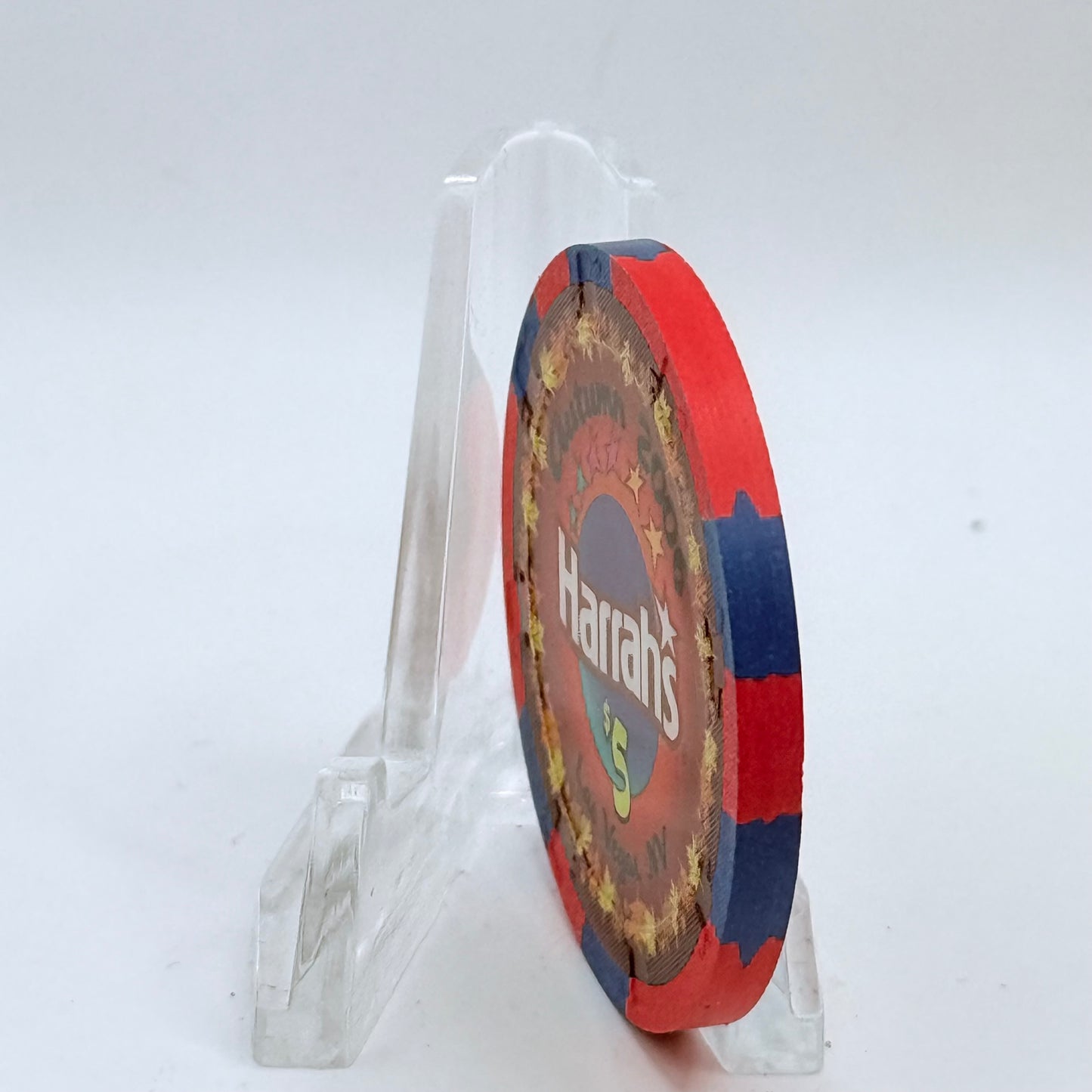 Harrah's Las Vegas Nevada 2006 'Autumn' LE $5 Casino Chip E5705