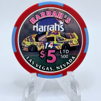 Harrah's Las Vegas Nevada 2003 'Race Car' LE $5 Casino Chip E0968