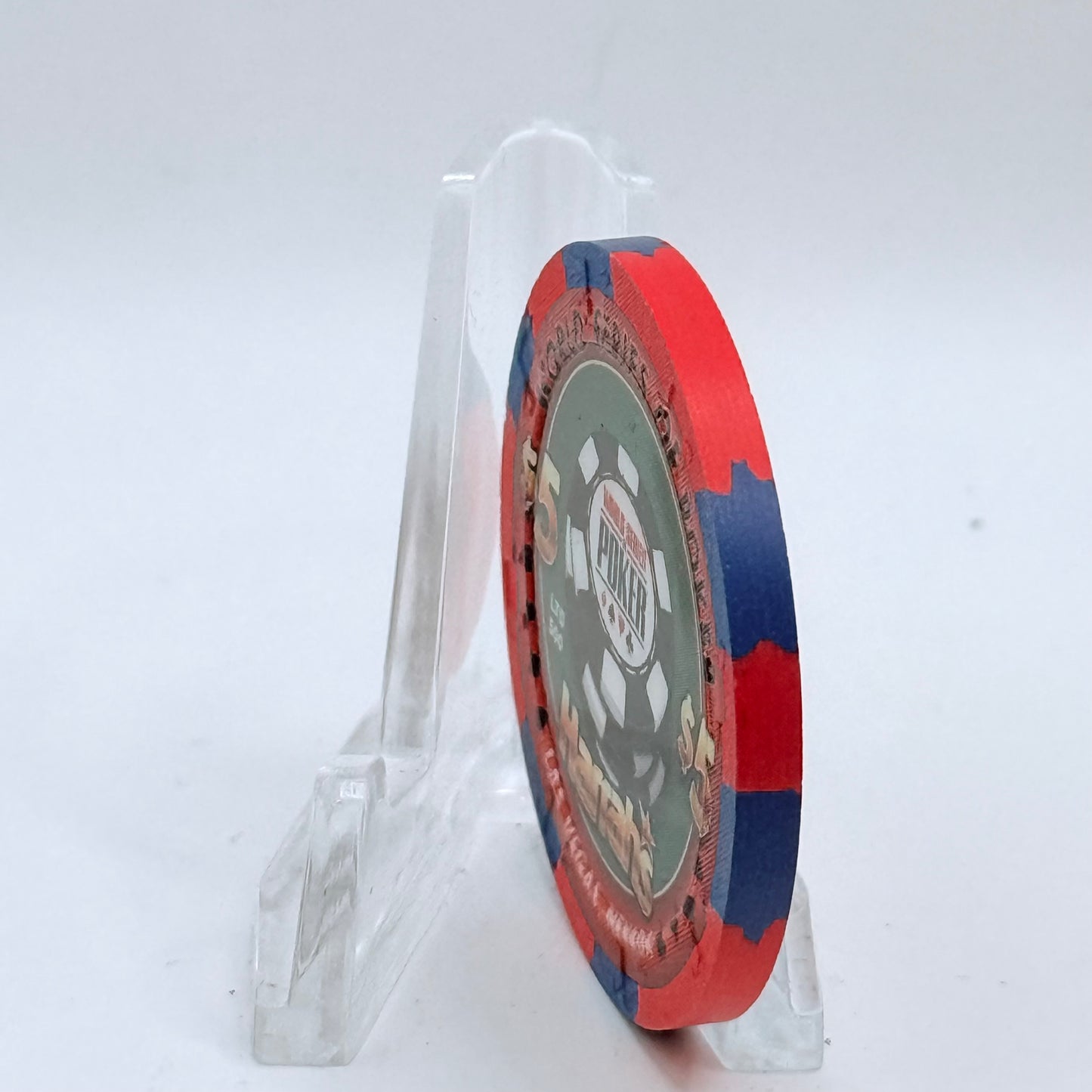 Harrah's Las Vegas Nevada 2007 'World Series Of Poker' LE $5 Casino Chip E8026