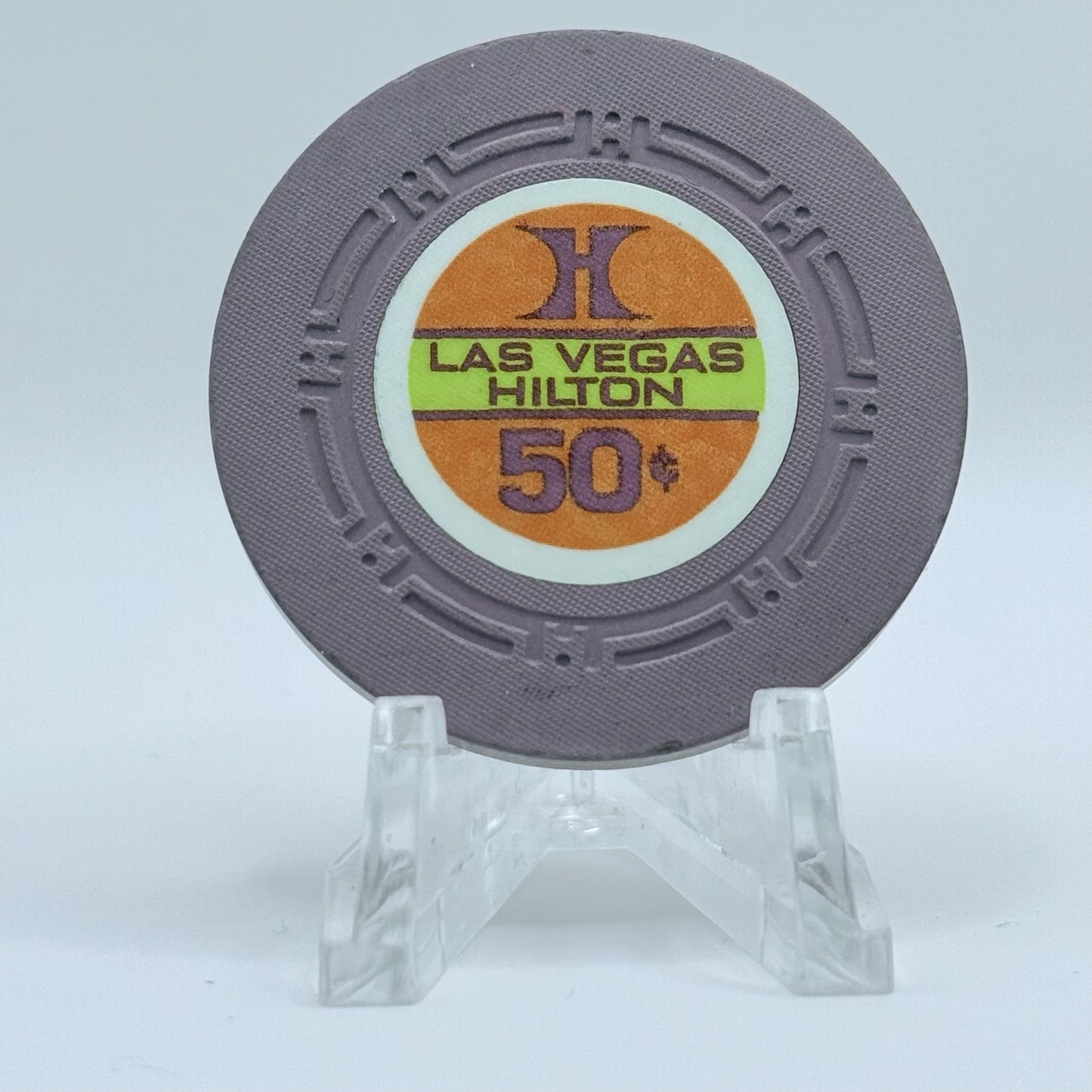Las Vegas Hilton Las Vegas Nevada 1971 $0.50 Casino Chip N1859