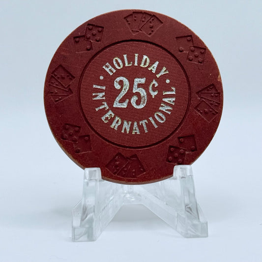 Holiday International Las Vegas Nevada 1977 $0.25 Casino Chip N0989