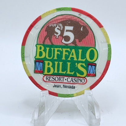 Buffalo Bill's Primm Nevada 1994 $5 Casino Chip N2657
