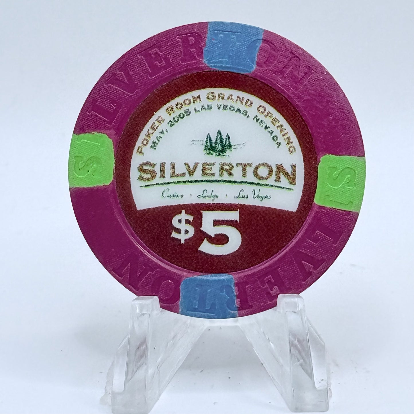 Silverton Las Vegas Nevada 1998 $5 Casino Chip V1546