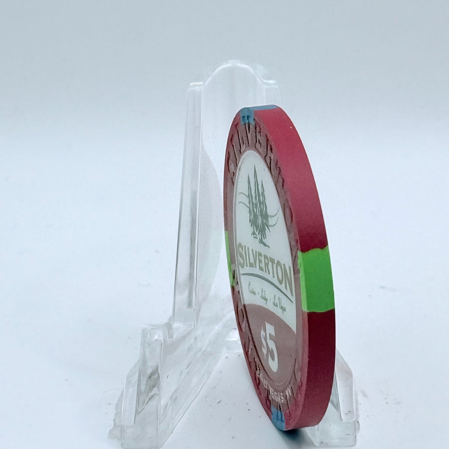 Silverton Las Vegas Nevada 2007 '10th Anniversary' LE $5 Casino Chip E8360