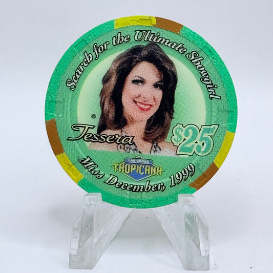 Tropicana Las Vegas Nevada 1999 'Jessera' Series 10 LE $25 Casino Chip V5919