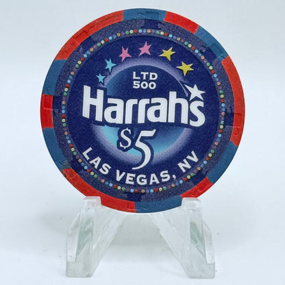Harrah's Las Vegas Nevada 2004 'A Partridge in a Pear Tree' Series 2314 LE $5 Casino Chip E4230