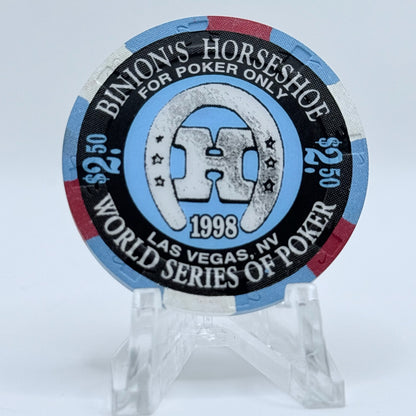 Horseshoe Club (Binion's) Las Vegas Nevada 1999 'Thuan Nguyen' LE $2.50 Casino Chip V2812