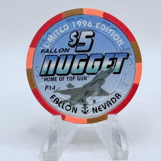 Fallon Nugget Fallon Nevada 1997 LE $5 Casino Chip N8874