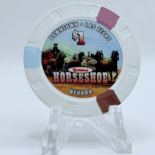 Horseshoe Club (Binion's) Las Vegas Nevada 2004 $1 Casino Chip E3742