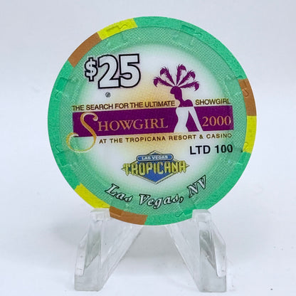 Tropicana Las Vegas Nevada 2000 'Natasha' Series 10 LE $25 Casino Chip V5924