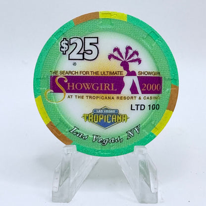 Tropicana Las Vegas Nevada 2000 'Sevyn' Series 10 LE $25 Casino Chip V5925
