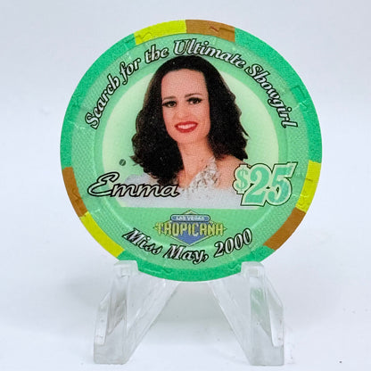 Tropicana Las Vegas Nevada 2000 'Emma' Series 10 LE $25 Casino Chip V5926