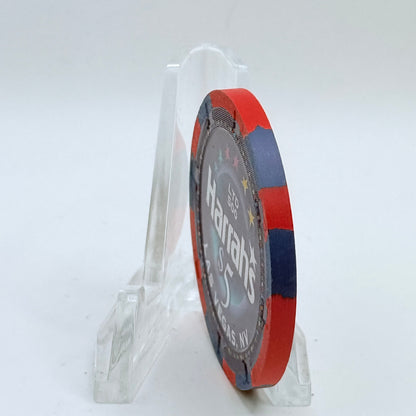 Harrah's Las Vegas Nevada 2004 'Nine Ladies Dancing' Series 2314 LE $5 Casino Chip E4229