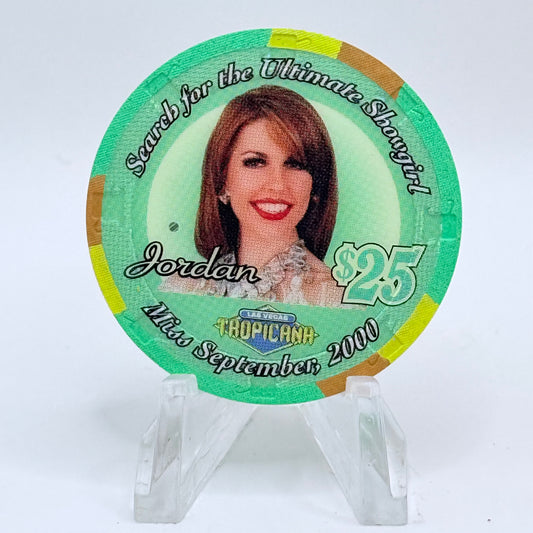 Tropicana Las Vegas Nevada 2000 'Jordan' Series 10 LE $25 Casino Chip V5929