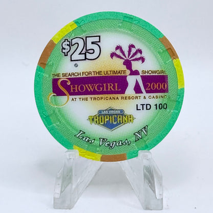 Tropicana Las Vegas Nevada 2000 'Jordan' Series 10 LE $25 Casino Chip V5929