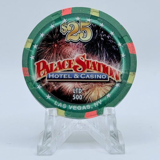 Palace Station Las Vegas Nevada 2006 LE $25 Casino Chip E6135