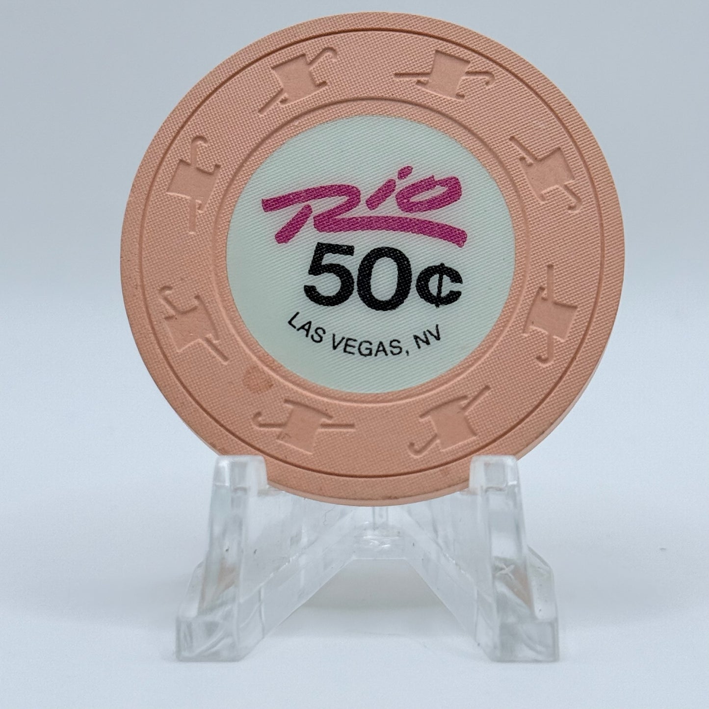 Rio Las Vegas Nevada 1989 $0.50 Casino Chip N2058