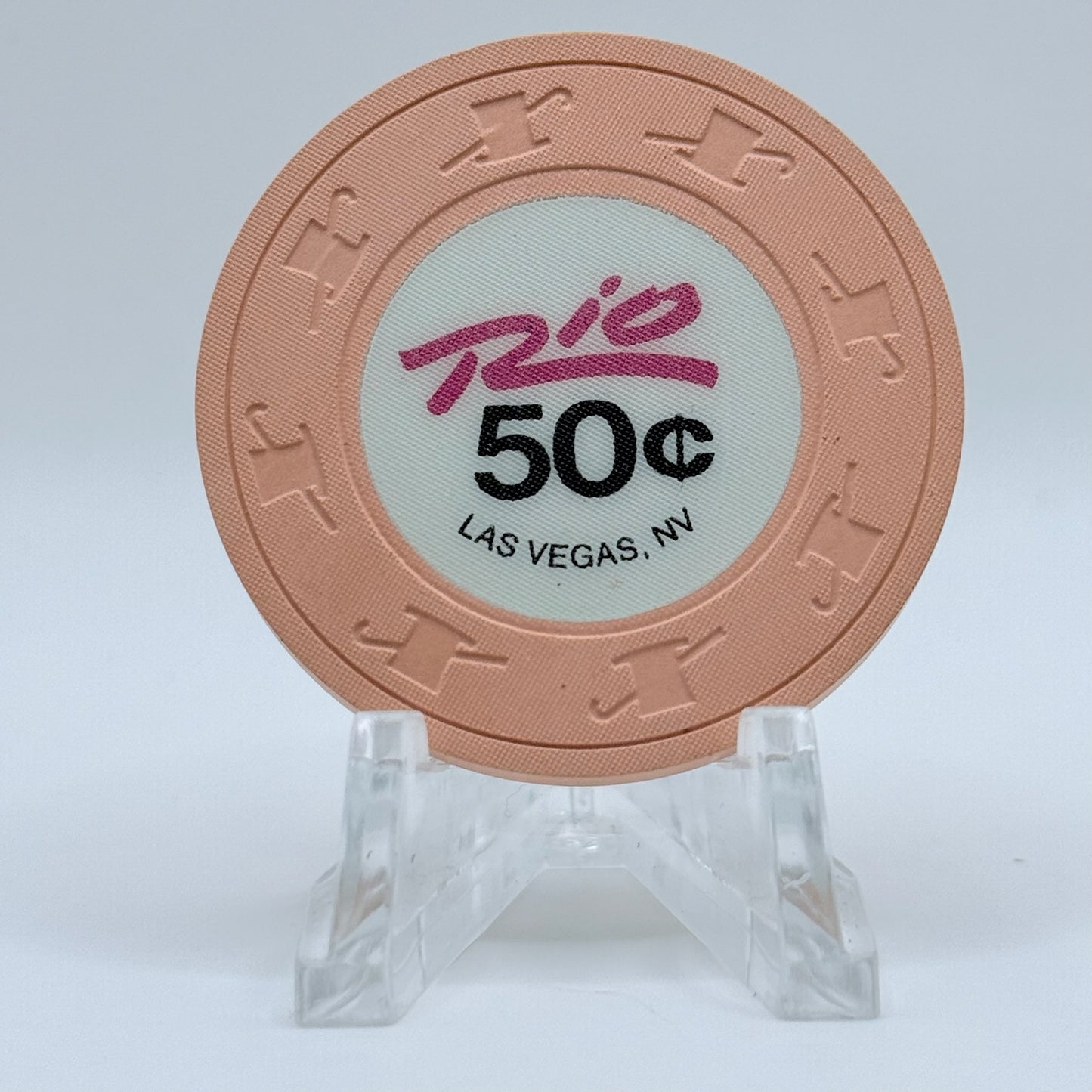 Rio Las Vegas Nevada 1989 $0.50 Casino Chip N2058