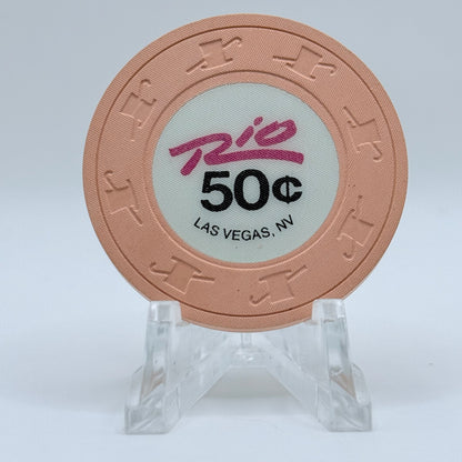 Rio Las Vegas Nevada 1989 $0.50 Casino Chip N2058