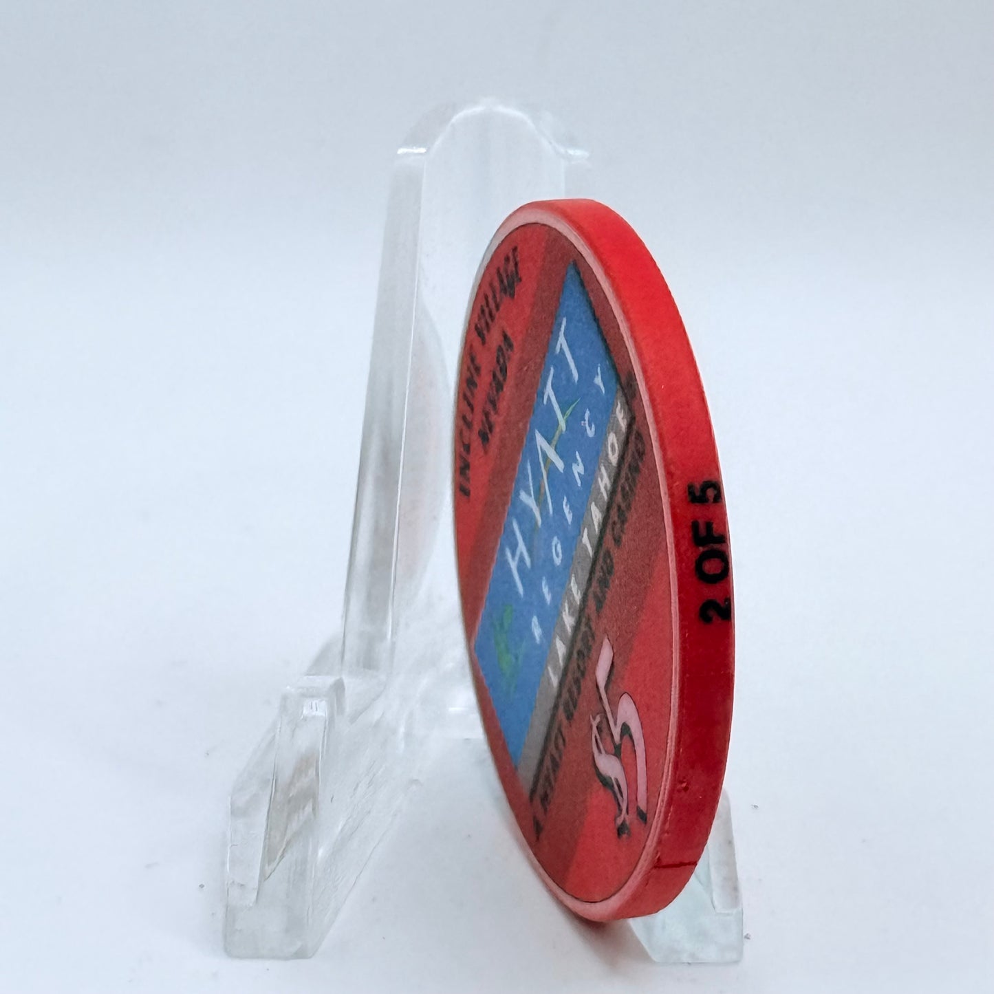 Hyatt Regency (Lake Tahoe) Incline Village Nevada 2000 LE $5 Casino Chip V4662