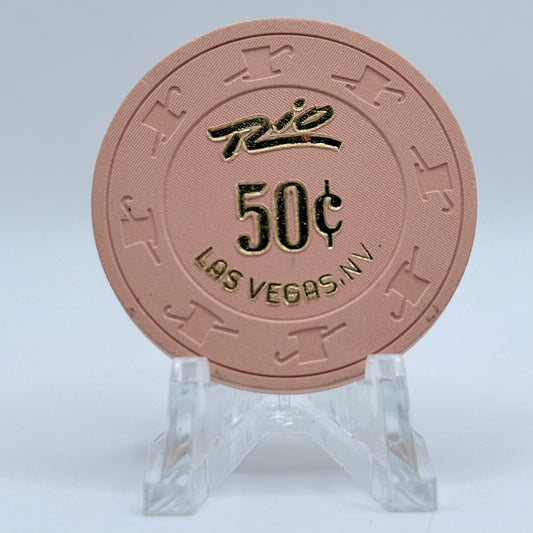 Rio Las Vegas Nevada 1994 $0.50 Casino Chip N3015