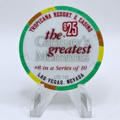 Tropicana Las Vegas Nevada 1999 'Nixon Visits Mao in China 1970's' Series 11 LE $25 Casino Chip V5884