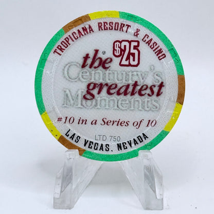 Tropicana Las Vegas Nevada 1999 '1990's' Series 11 LE $25 Casino Chip V5886