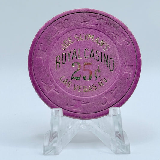 Royal Casino Las Vegas Nevada 1977 $0.25 Casino Chip N2077