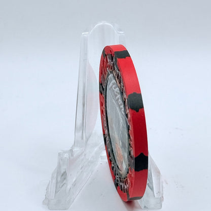 Las Vegas Hilton Las Vegas Nevada 2009 '40th Anniversary' LE $5 Casino Chip E9527