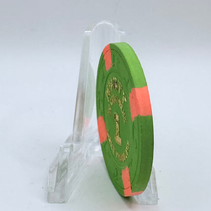 Hyatt Lake Tahoe Nevada 1988 $1 NCV Casino Chip N2369