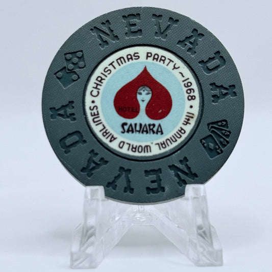Sahara Las Vegas Nevada 1968 LE $1 Casino Chip N2102