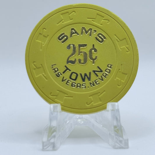 Sam's Town Las Vegas Nevada 1986 $0.25 Casino Chip N7814.S
