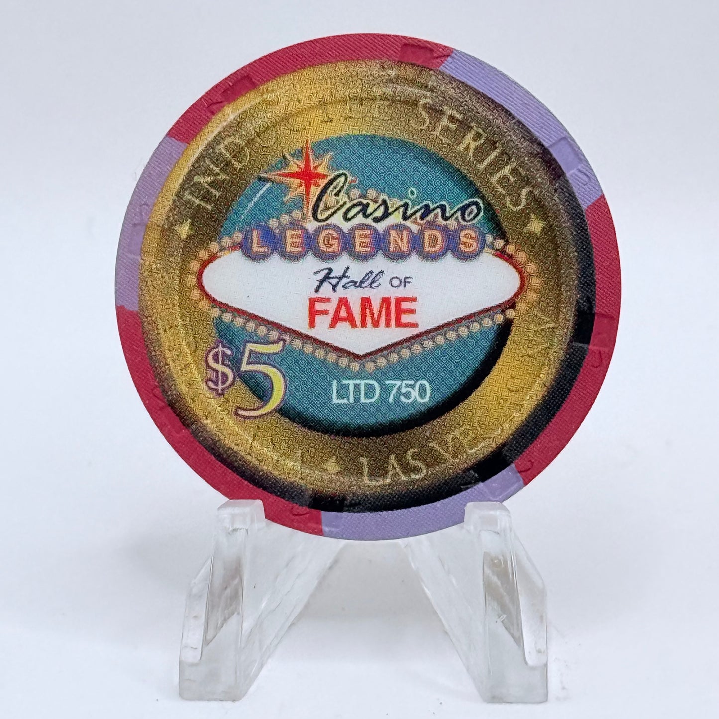 Tropicana Las Vegas Nevada 2000 'Bob Stupak' Series 19 LE $5 Casino Chip V5841