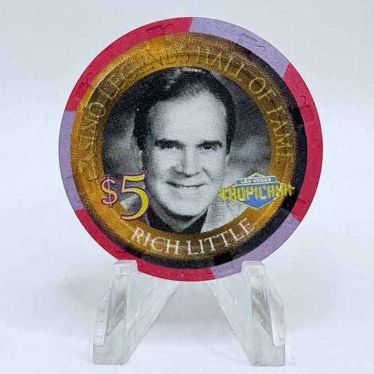 Tropicana Las Vegas Nevada 2000 'Rich Little' Series 19 LE $5 Casino Chip V5852