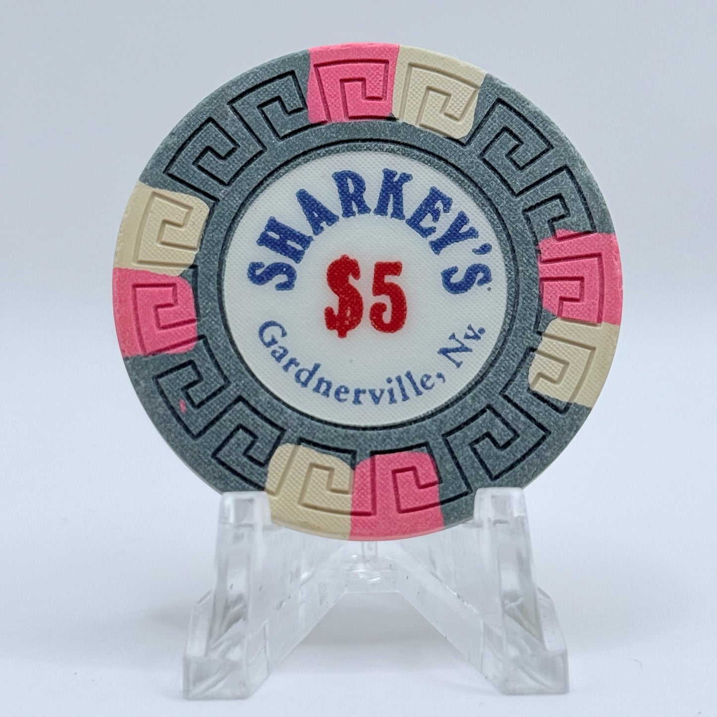 Sharkey's Casino Gardnerville Nevada $5 Casino Chip N5526