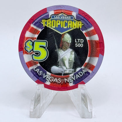Tropicana Las Vegas Nevada 2001 'English Tennis' LE $5 Casino Chip V7101