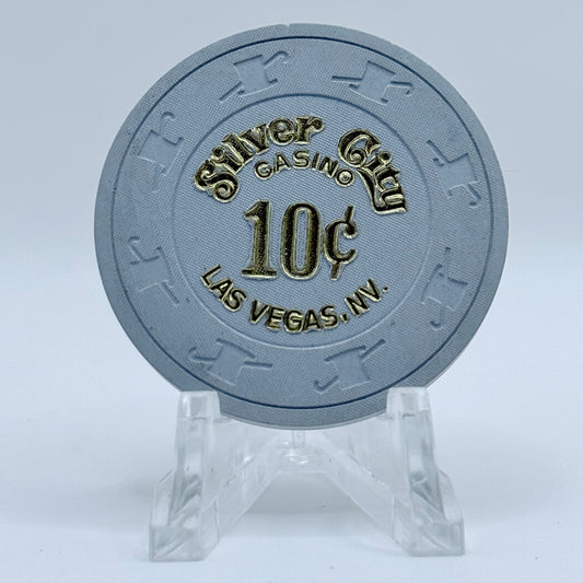 Silver City Las Vegas Nevada 1975 $0.10 Casino Chip N3230