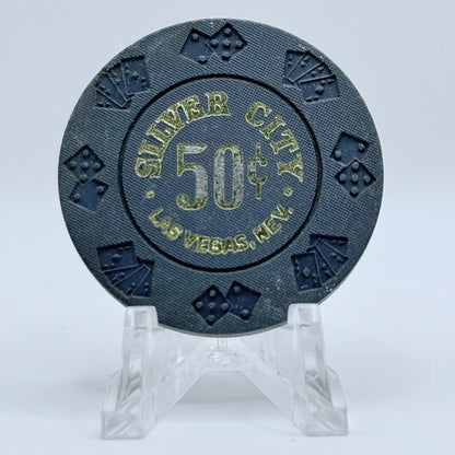 Silver City Las Vegas Nevada 1979 $0.50 Casino Chip N0986