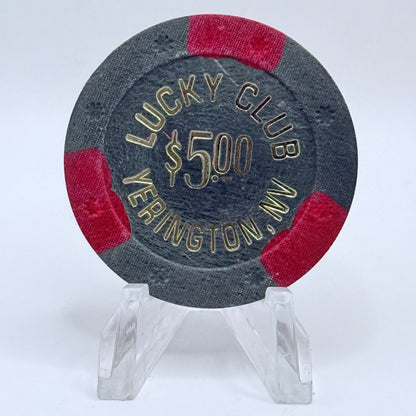 Dini's Lucky Club Yerington Nevada 2009 $5 Casino Chip E9148