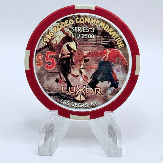 Luxor Las Vegas Nevada 1996 LE $5 Casino Chip N8717