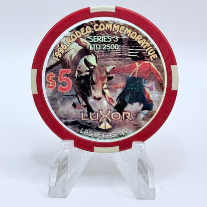 Luxor Las Vegas Nevada 1996 LE $5 Casino Chip N8717