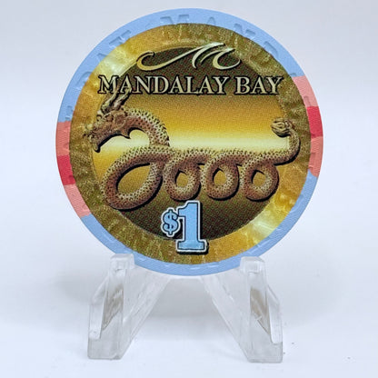 Mandalay Bay Las Vegas Nevada 2000 'Year Of The Dragon' LE $1 Casino Chip V4805