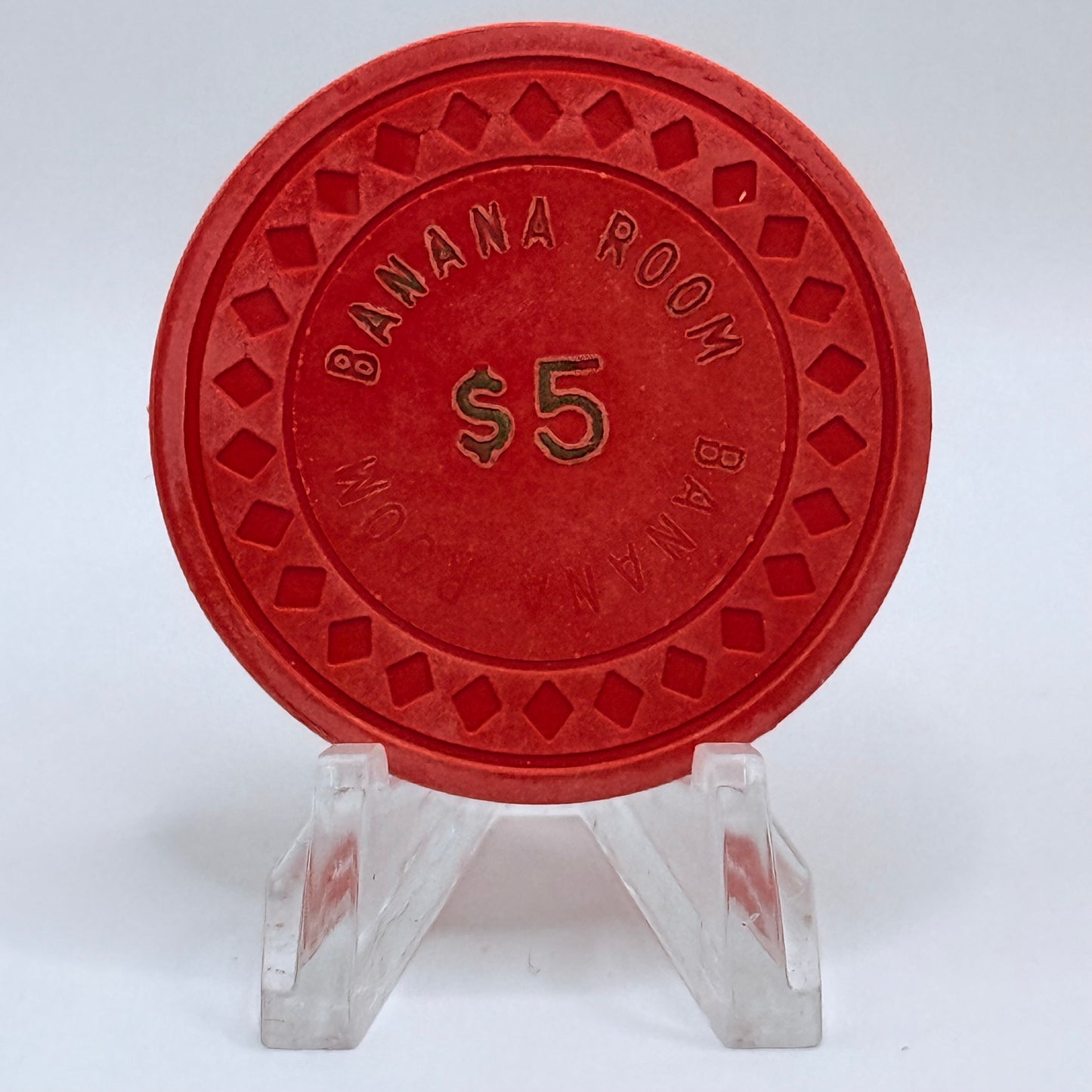 Banana Room Kingston Jamaica $5 Casino Chip