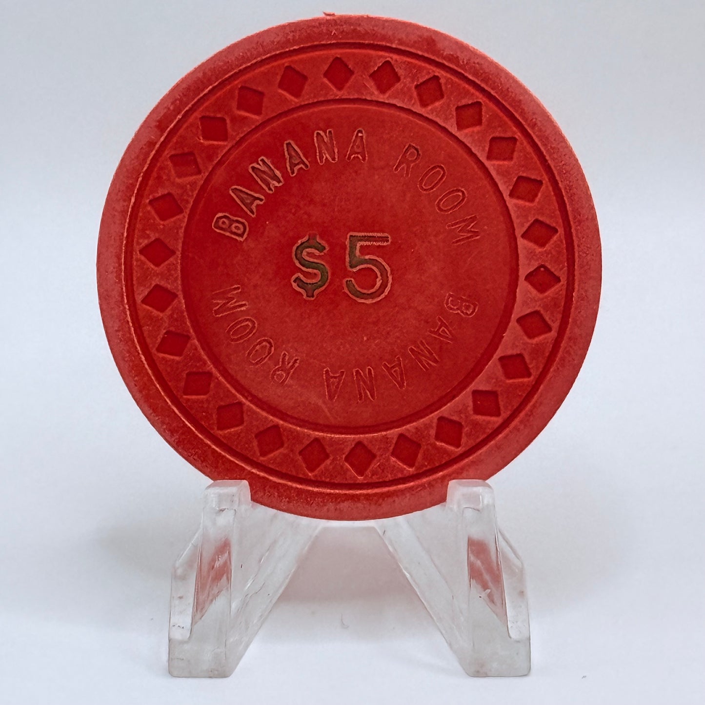 Banana Room Kingston Jamaica $5 Casino Chip