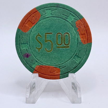 Beach Club San Diego California $5 Casino Chip