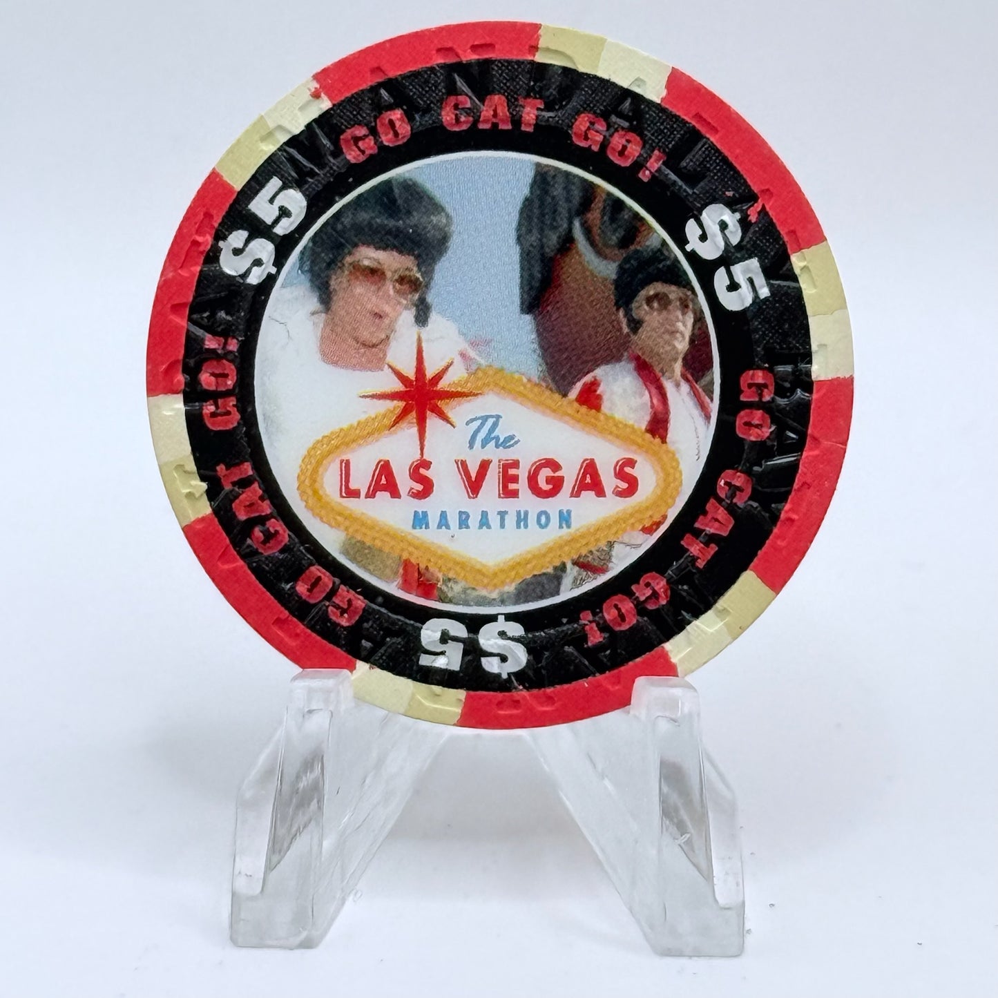 Mandalay Bay Las Vegas Nevada 2007 'The Las Vegas Marathon' LE $5 Casino Chip