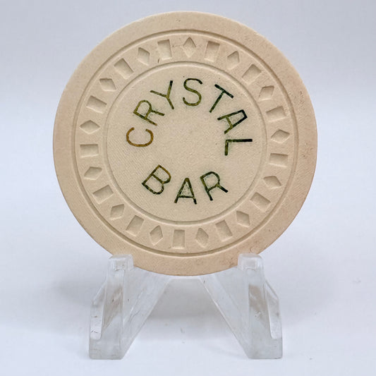 Crystal Bar Bozeman Montana $0.05 Casino Chip