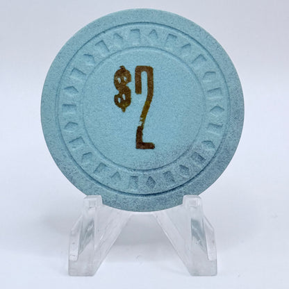 Crystal Bar Bozeman Montana $2 Casino Chip