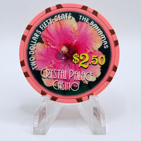 Crystal Palace Casino Nassau Bahamas Series 1 $2.50 Casino Chip