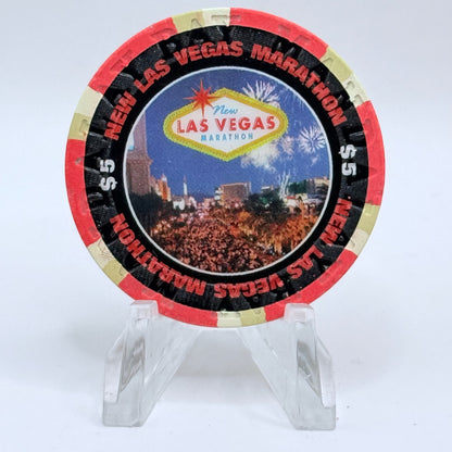 Mandalay Bay Las Vegas Nevada 2006 'Marathon' LE $5 Casino Chip E5762